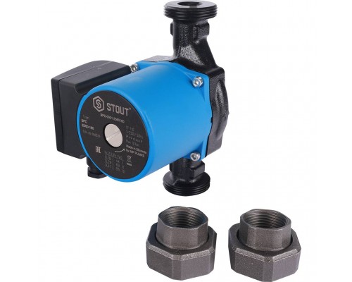 Насос циркуляционный STOUT 25/60-180 SPC-0001-2560180 (SPC-0001-2560180)