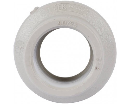 Муфта Ekoplastik ППР переходная внутр./наруж. 40X25 (SRE14025RCT) Муфта Ekoplastik ППР переходная внутр./наруж. 40X25 (SRE14025RCT)