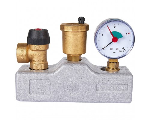 Группа безопасности котла STOUT 1 (до 50 кВт) (в теплоизоляции) (503.528) SVS-0040-055032 (SVS-0040-055032)