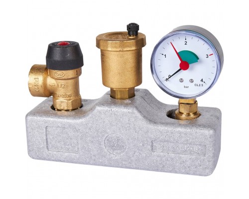 Группа безопасности котла STOUT 1 (до 50 кВт) (в теплоизоляции) (503.528) SVS-0040-055032 (SVS-0040-055032)