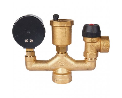 Группа безопасности котла STOUT 1 (до 50 кВт) (в теплоизоляции) (503.528) SVS-0040-055032 (SVS-0040-055032)