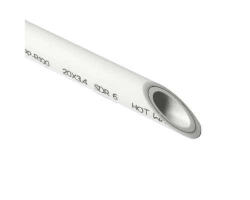 Труба армированная фольгой в центре Pro Aqua DUO SDR 6 Белая 4м PA3900820 PP-R (PA39008) Труба армированная фольгой в центре Pro Aqua DUO SDR 6 Белая 4м PA3900820 PP-R (PA39008)