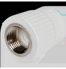 Муфта комбинированная Pro Aqua d= 25-1/2 PP-R ВР Белая (PA22012P)