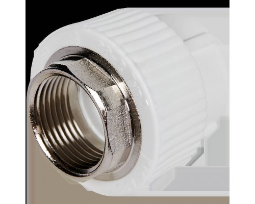 Муфта комбинированная Pro Aqua d= 32-1 PP-R под ключ ВР Белая (PA22518P) Муфта комбинированная Pro Aqua d= 32-1 PP-R под ключ ВР Белая (PA22518P)