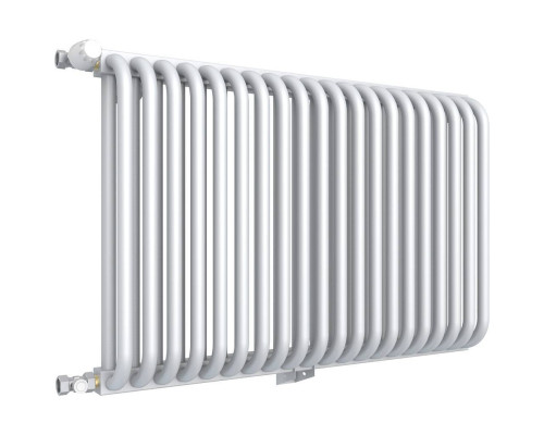 2-х трубчатый радиатор стальной ROMMER RST 2090/05 секций нижнее правое подключение RAL9016 RST-209005-020 (RST-209005-020)