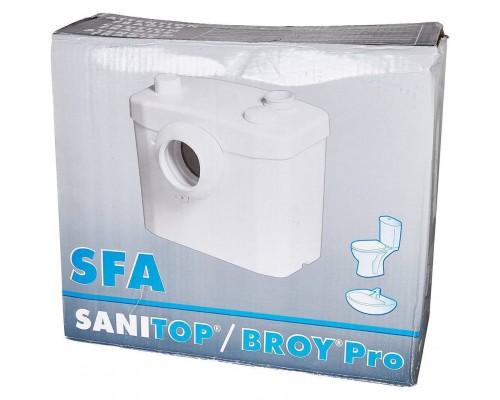 Компактный насос-измельчитель SFA SANITOP, 2 подкл, Tmax-50°C (X10)