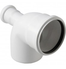 Pro Aqua ST10010587FW Stilte D 110x50/87,5 Отвод с выходом фронтальный Белый (ST10010587FW)