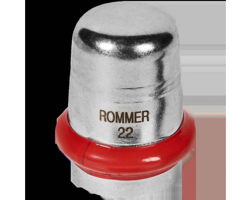 Заглушка ROMMER 22 из нержавеющей стали прессовой (RSS-0025-000022)