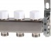Коллектор из нержавеющей стали без расходомеров ROMMER 10 выходов (RMS-3200-000010)