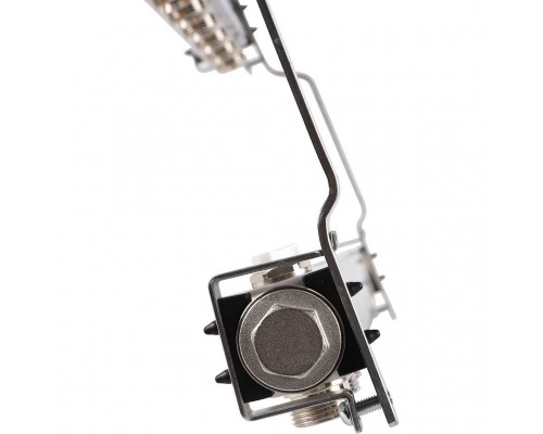 Коллектор из нержавеющей стали ROMMER для радиаторной разводки 10 выходов (RMS-4401-000010)