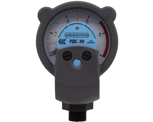Реле давления стрелочное Акваконтроль РДС-30 Extra (1,5кВт, 5%) (1001010000)
