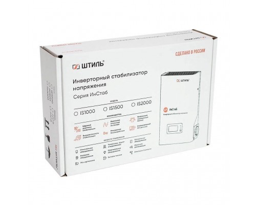 Стабилизатор напряжения Штиль ИнСтаб IS1000, 1000 ВА\800Вт. (WMS) (IS1000)