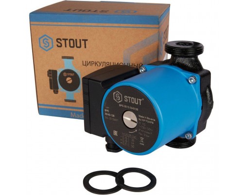 Насос циркуляционный STOUT 25/40-130 SPC-0010-2540130 (SPC-0010-2540130) Насос циркуляционный STOUT 25/40-130 SPC-0010-2540130 (SPC-0010-2540130)