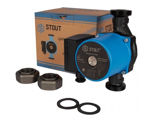 Насос циркуляционный STOUT 25/40-180 SPC-0010-2540180 (SPC-0010-2540180) Насос циркуляционный STOUT 25/40-180 SPC-0010-2540180 (SPC-0010-2540180)