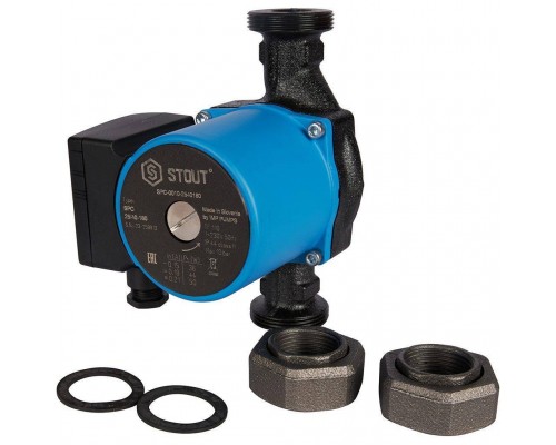 Насос циркуляционный STOUT 25/40-180 SPC-0010-2540180 (SPC-0010-2540180) Насос циркуляционный STOUT 25/40-180 SPC-0010-2540180 (SPC-0010-2540180)