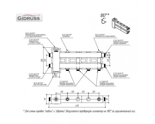 Балансировочный коллектор GIDRUSS BMSS-80-3D.EPP (до 80 кВт, подкл. котла G 1, 2 контура G 1, боковой контур G 1, зеркально-матовая полировка, 4D-кронштейны K.UMS, EPP-термоизоляция) (BM 80A2T 23) Балансировочный коллектор GIDRUSS BMSS-80-3D.EPP (до 80 кВт, подкл. котла G 1, 2 контура G 1, боковой контур G 1, зеркально-матовая полировка, 4D-кронштейны K.UMS, EPP-термоизоляция) (BM 80A2T 23)