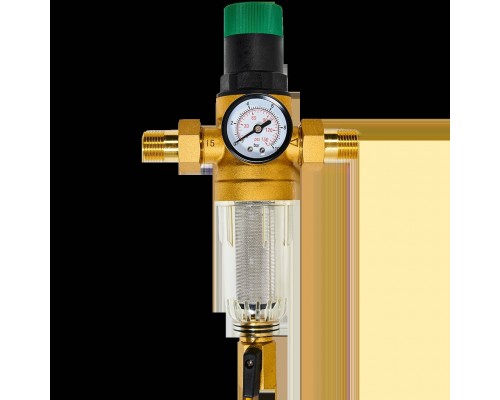 Фильтр с редуктором на холодную воду Хит Комплект DN15 (FR06-1/2C)
