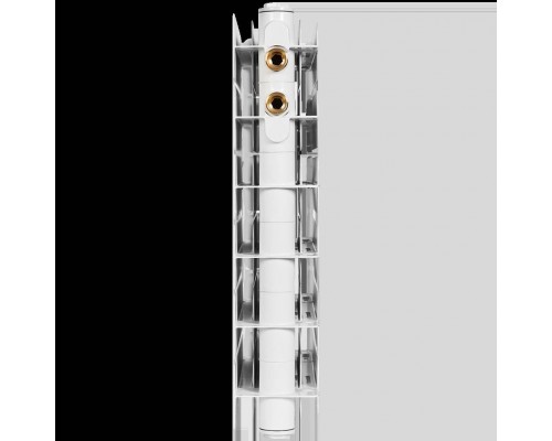 Радиатор биметаллический STOUT TITAN VENTIL 350 10 секций нижнее правое подключение SRB-3320-035010 (SRB-3320-035010)