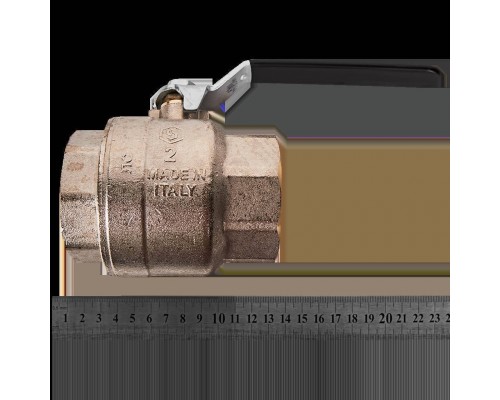 Кран шаровой полнопроходной STOUT SVB-0001-200050 ВР/ВР ручка рычаг 2 (SVB-0001-200050)