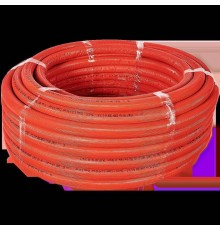 Труба STOUT SPI-0003-002535 25х3,5 (бухта 50 метров) PEX-a из сшитого полиэтилена с кислородным слоем, серая в теплоизоляции (красная) (SPI-0003-002535)
