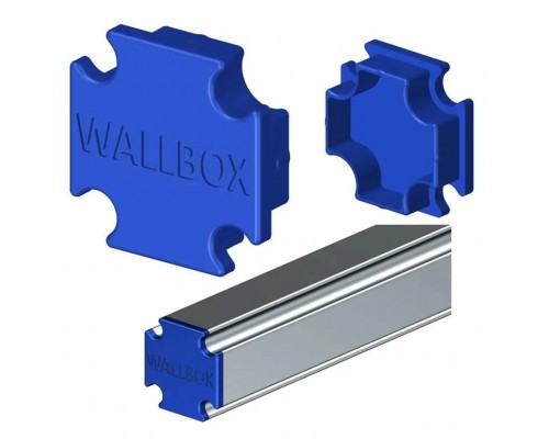 Заглушка профиля WALLBOX торцевая (WB 98128) Заглушка профиля WALLBOX торцевая (WB 98128)