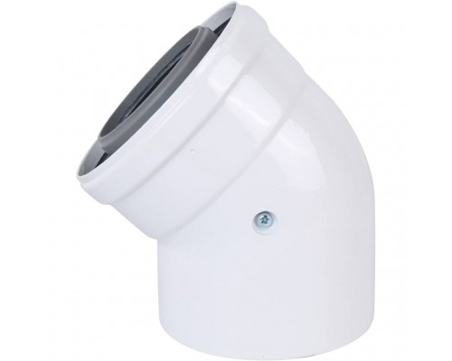 Коаксиальный отвод полипропиленовый Baxi 45°, диам. 80/125 мм, HT KHG71408881- (KHG71408881-)