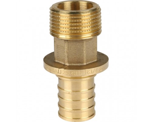 Переходник REHAU RAUTITAN с наружной резьбой 25-R 3/4 RX+ для труб из сшитого полиэтилена (14563181001)