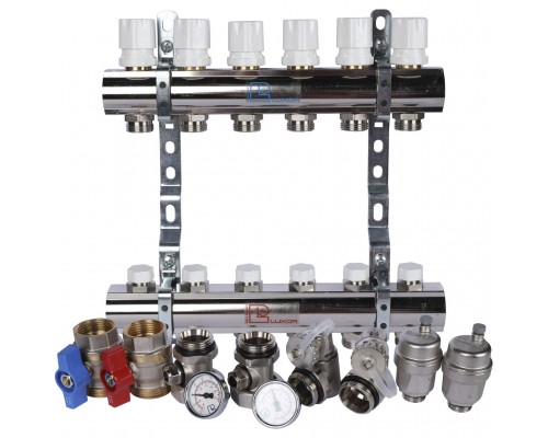 Коллекторная группа LUXOR CD 468M/6 1''х3/4 EK (15552706MN)