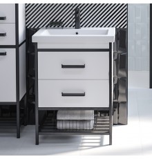 Тумба с раковиной Sanflor Норд 60 с раковиной Como 60