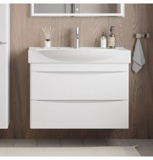 Тумба с раковиной SanStar Smile 105 подвесная