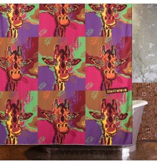Штора для ванной Wess Pop-art