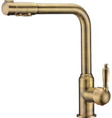 Смеситель для кухни Zorg Sanitary ZR 320 YF-33 BR