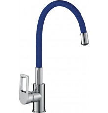 Смеситель для кухни Rossinka Z Z35-35U-Blue с гибким изливом