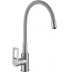Смеситель для кухни Rossinka Z Z35-35U-Gray с гибким изливом