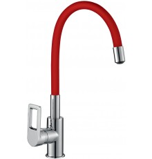 Смеситель для кухни Rossinka Z Z35-35U-Red с гибким изливом