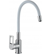 Смеситель для кухни Rossinka Z Z35-35U-White с гибким изливом