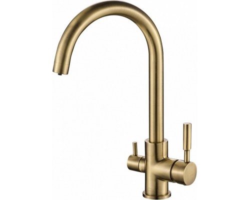 Смеситель для кухни Steel Hammer SH 713 BRONZE