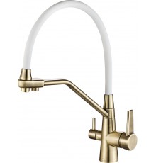 Смеситель для кухни Steel Hammer SH 903-8 Bronze с гибким изливом