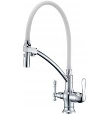 Смеситель для кухни Zorg Sanitary ZR 347-8 YF с гибким изливом