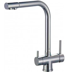Смеситель для кухни Zorg Sanitary ZR 348 YF Nickel