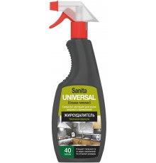 Средство для обезжиривания SANITA мгновенного действия Жироудалитель UNIVERSAL, 500 мл