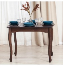 Обеденный стол TetChair Датская Caterina 130 см, коричневый
