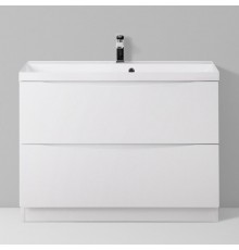 Тумба с раковиной BelBagno Marino 80 bianco lucido, напольная