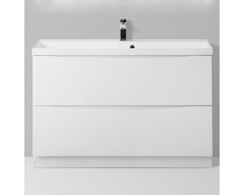 Тумба с раковиной BelBagno Marino 90 bianco lucido, напольная