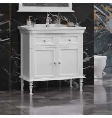 Тумба с раковиной Opadiris Кантара 85 белая