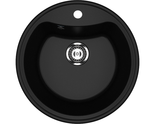 Мойка кухонная Ulgran U-601 -344 ультра-черная