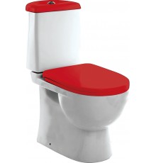 Унитаз-компакт Sanita luxe Best Color Red с микролифтом