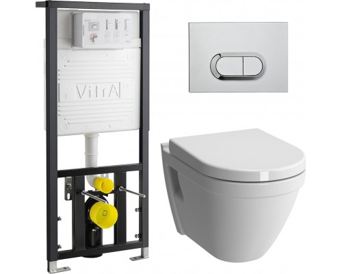 Комплект VitrA S50 9003B003-7201 кнопка хром