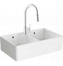 Комплект Мойка кухонная Vitra 5774B003 + Смеситель Vitra Maestro для кухонной мойки