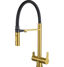 Смеситель для кухни Zorg Sanitary SZR-3030 BRONZE бронза